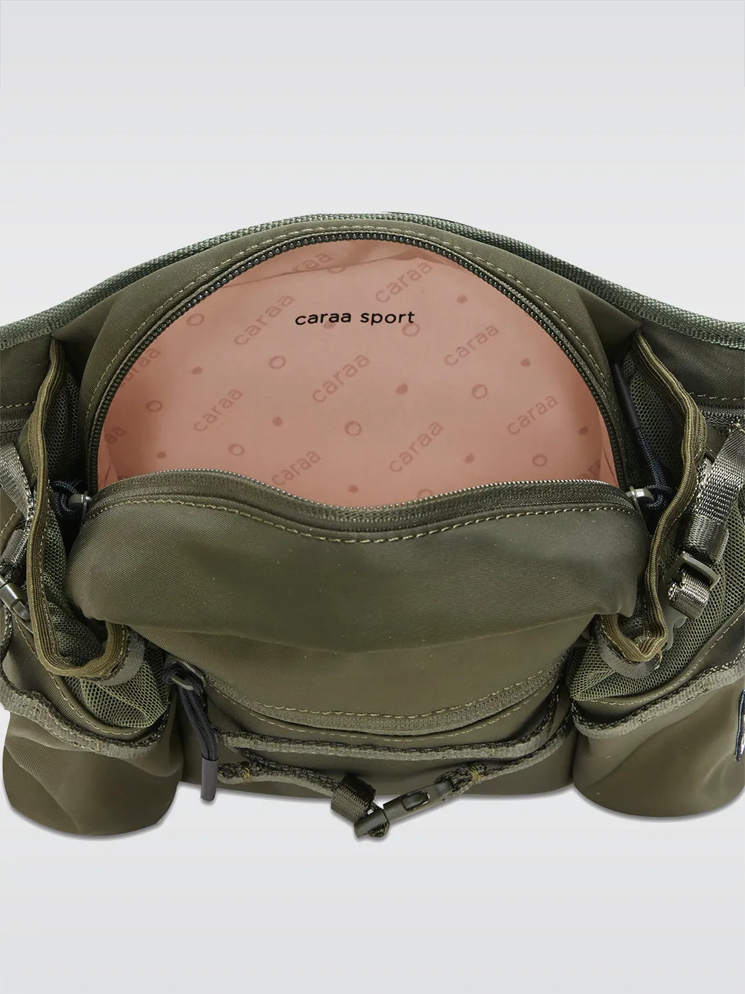 Hiking Waistpack - Olive With Black Hardware