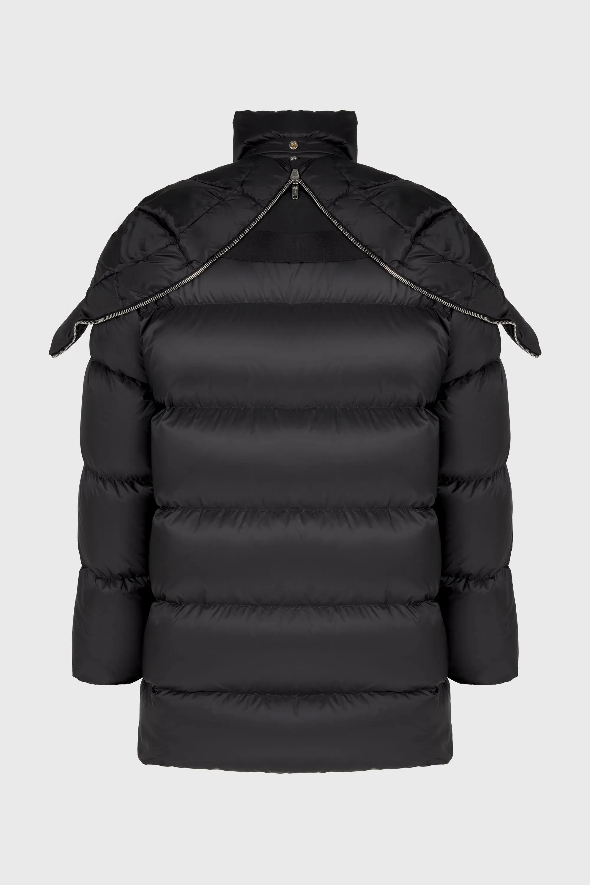 HOODED CYCLOPIC COAT BLACK