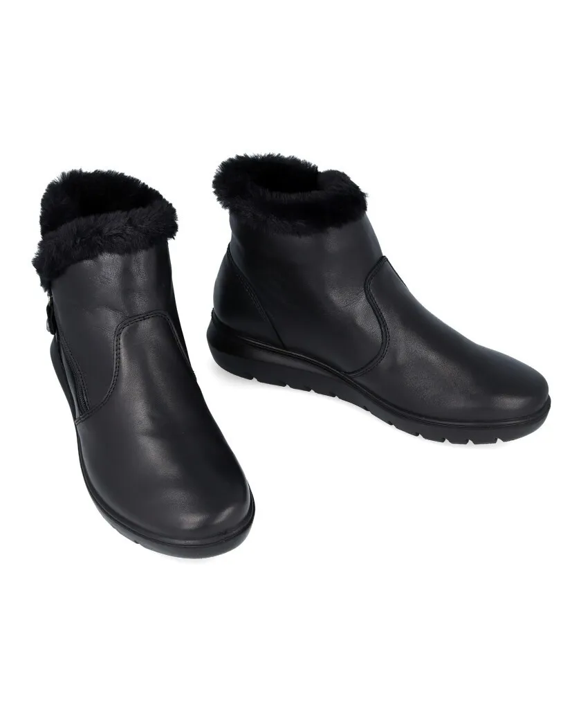 Imac 455870 Women's ankle boots with fur inside