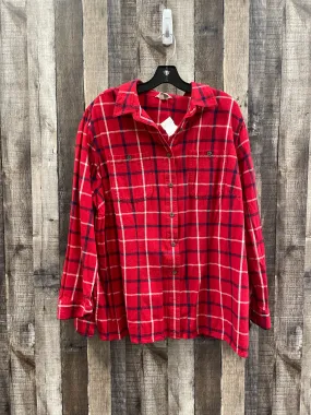 Jacket Other By Duluth Trading In Plaid Pattern, Size: 1x