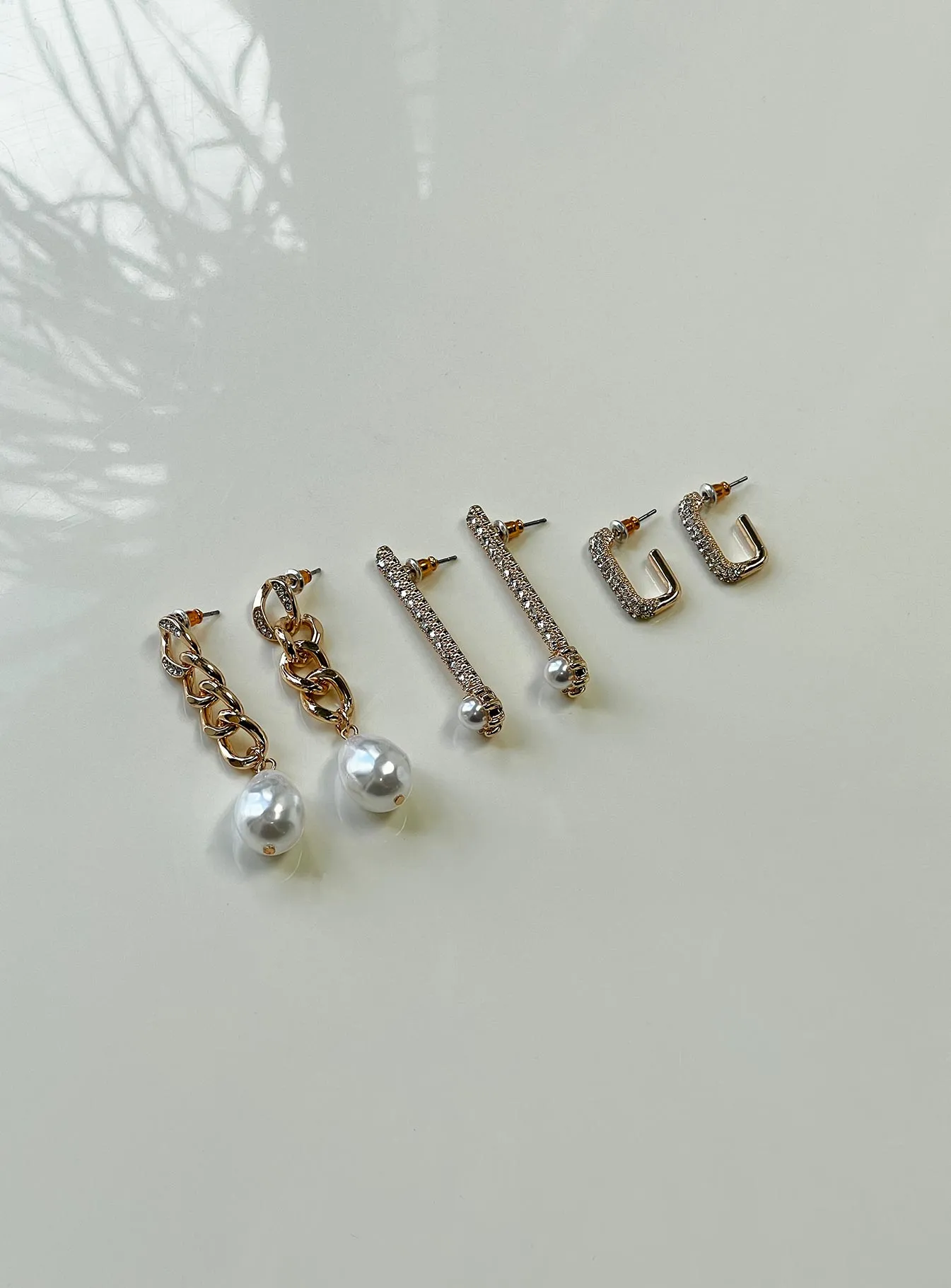 Jaimi Earring Pack Gold