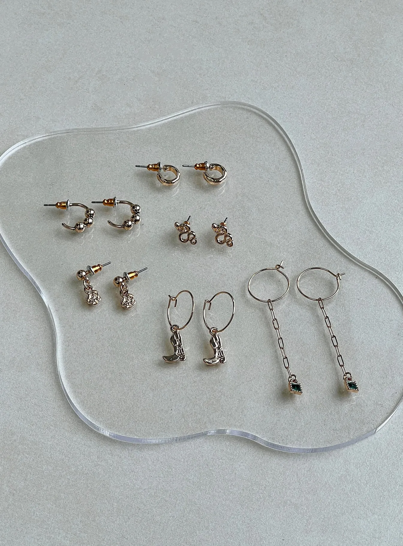 Jansson Earring Pack Gold