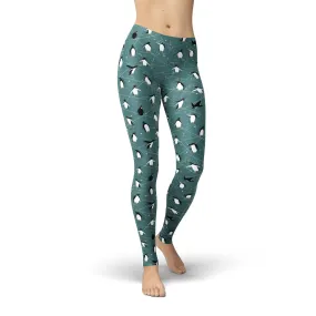 Jean Penguin Leggings