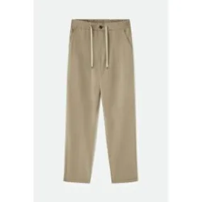 Joggers in popeline uomo Beige