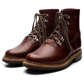 'Justin' Brown Leather Boots UK 6 G