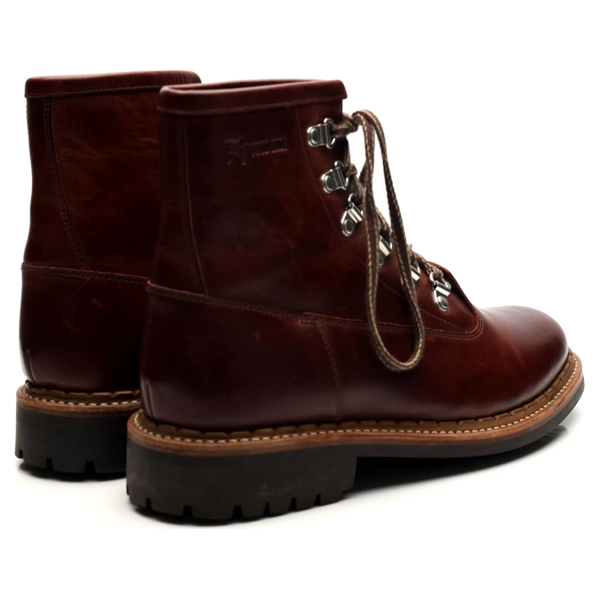 'Justin' Brown Leather Boots UK 6 G