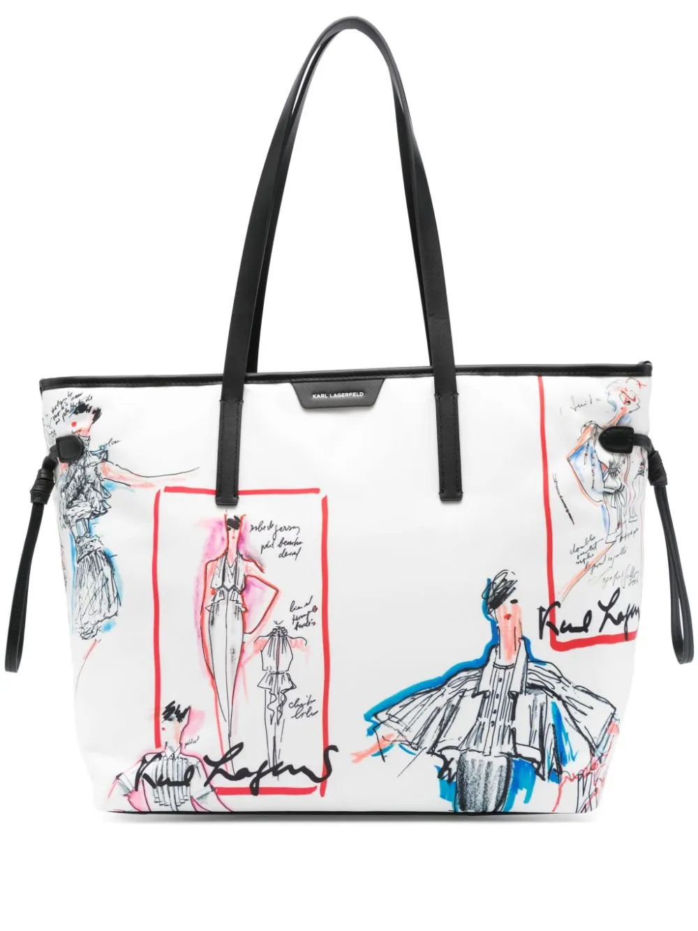 Karl Lagerfeld Karl Series tote bag - White