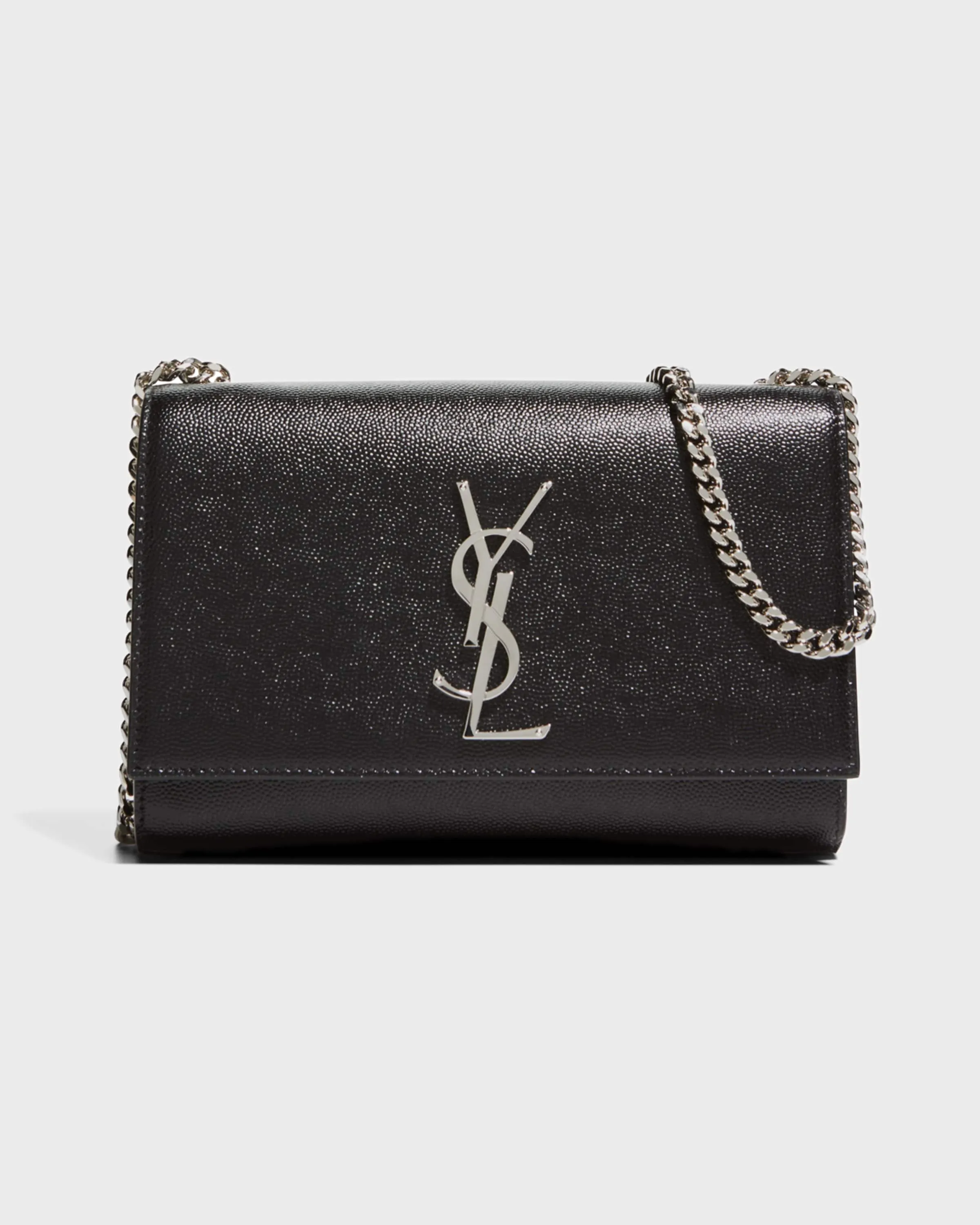 Kate Small YSL Crossbody Bag in Grained Leather