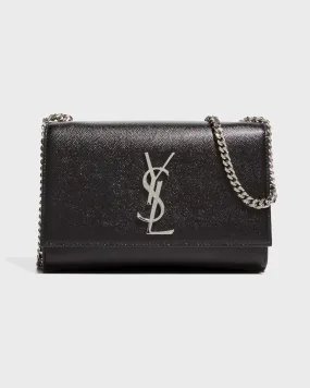 Kate Small YSL Crossbody Bag in Grained Leather