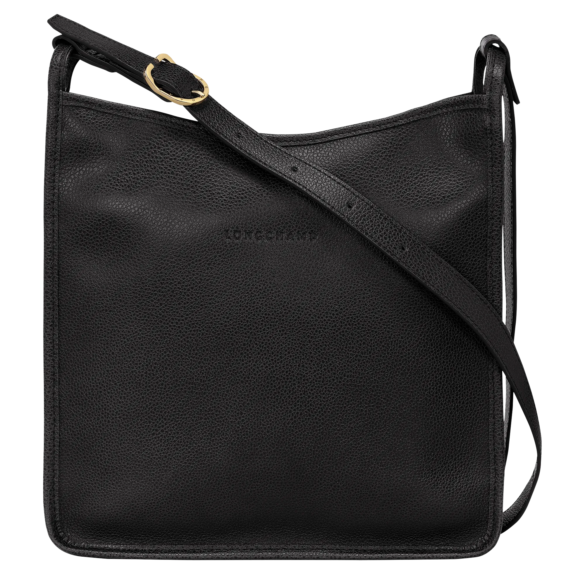 Le Foulonné M Crossbody bag Black - Leather