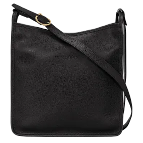 Le Foulonné M Crossbody bag Black - Leather