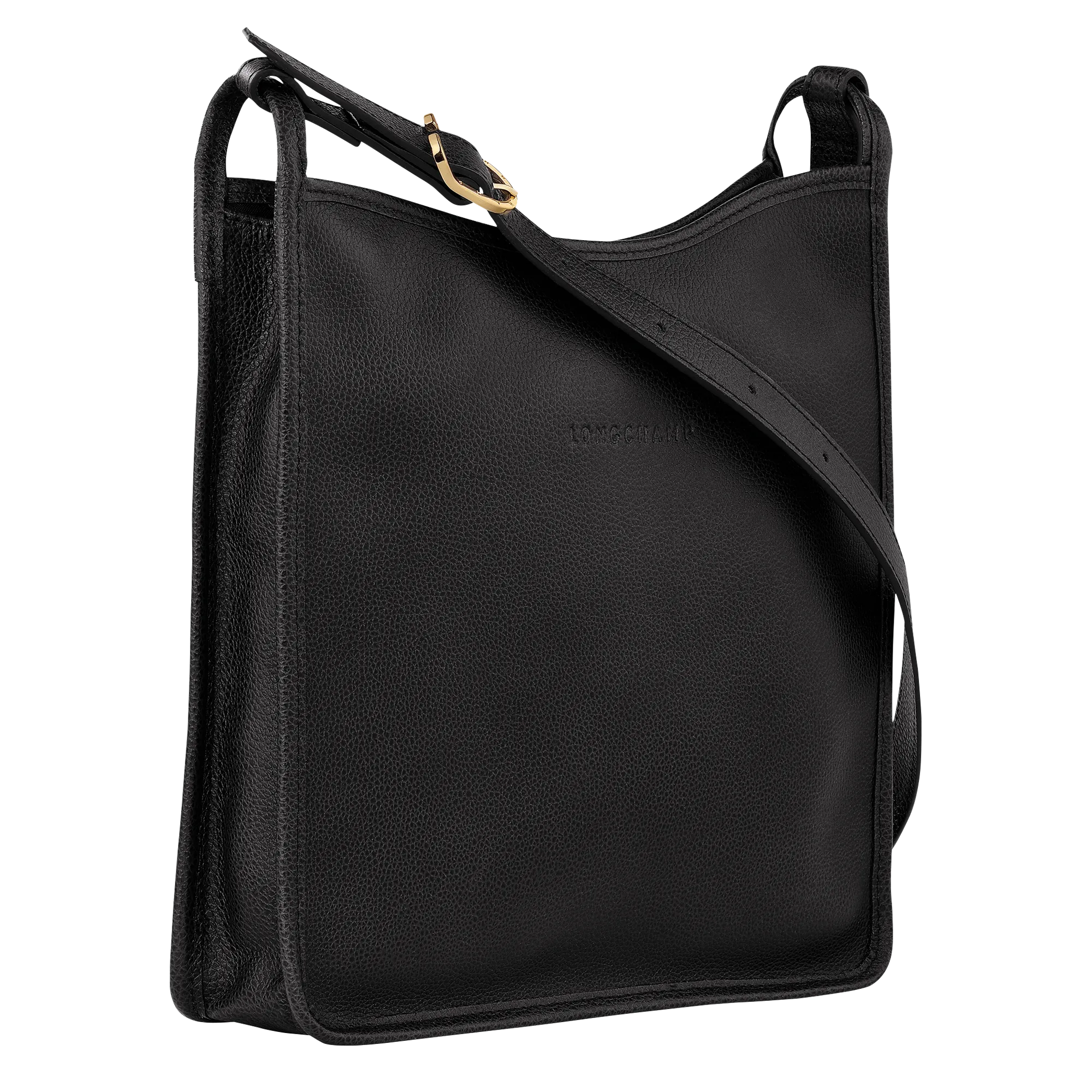 Le Foulonné M Crossbody bag Black - Leather