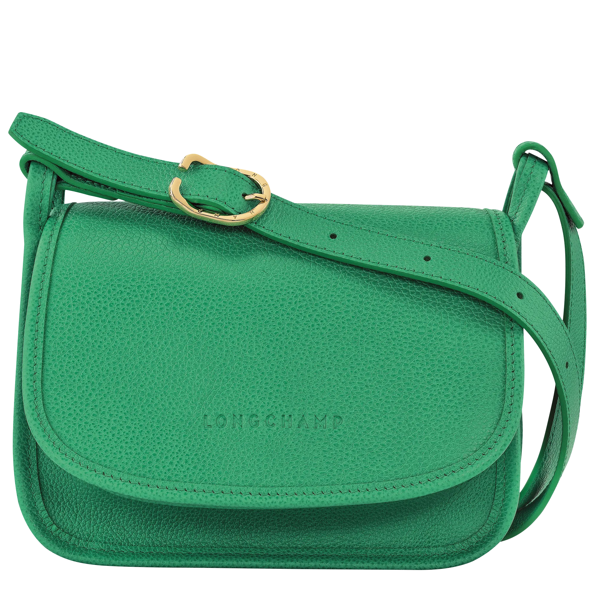 Le Foulonné S Crossbody bag Green - Leather