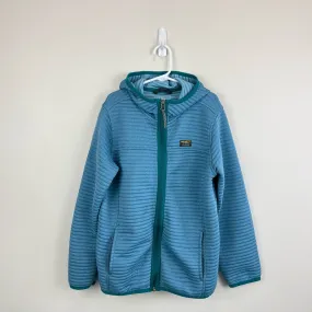 L.L. Bean Kids' Airlight Full-Zip Hoodie Medium 10-12