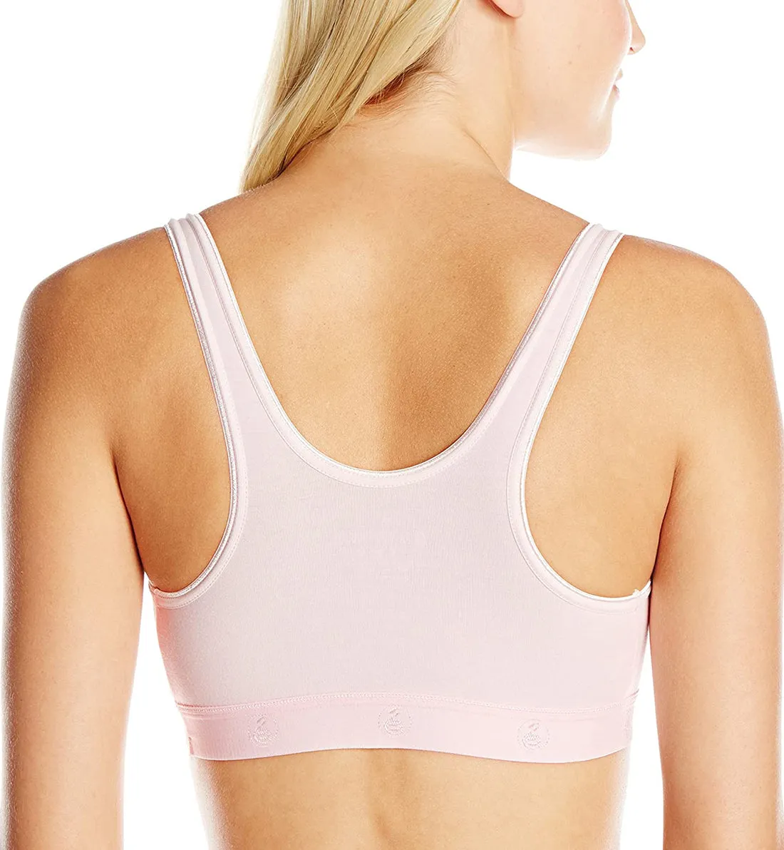 LLLI Cotton/Spandex Pull Over Sleep Bra (4150) - Pink