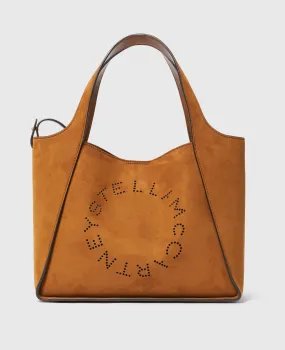 Logo Top Handle Crossbody Tote Bag