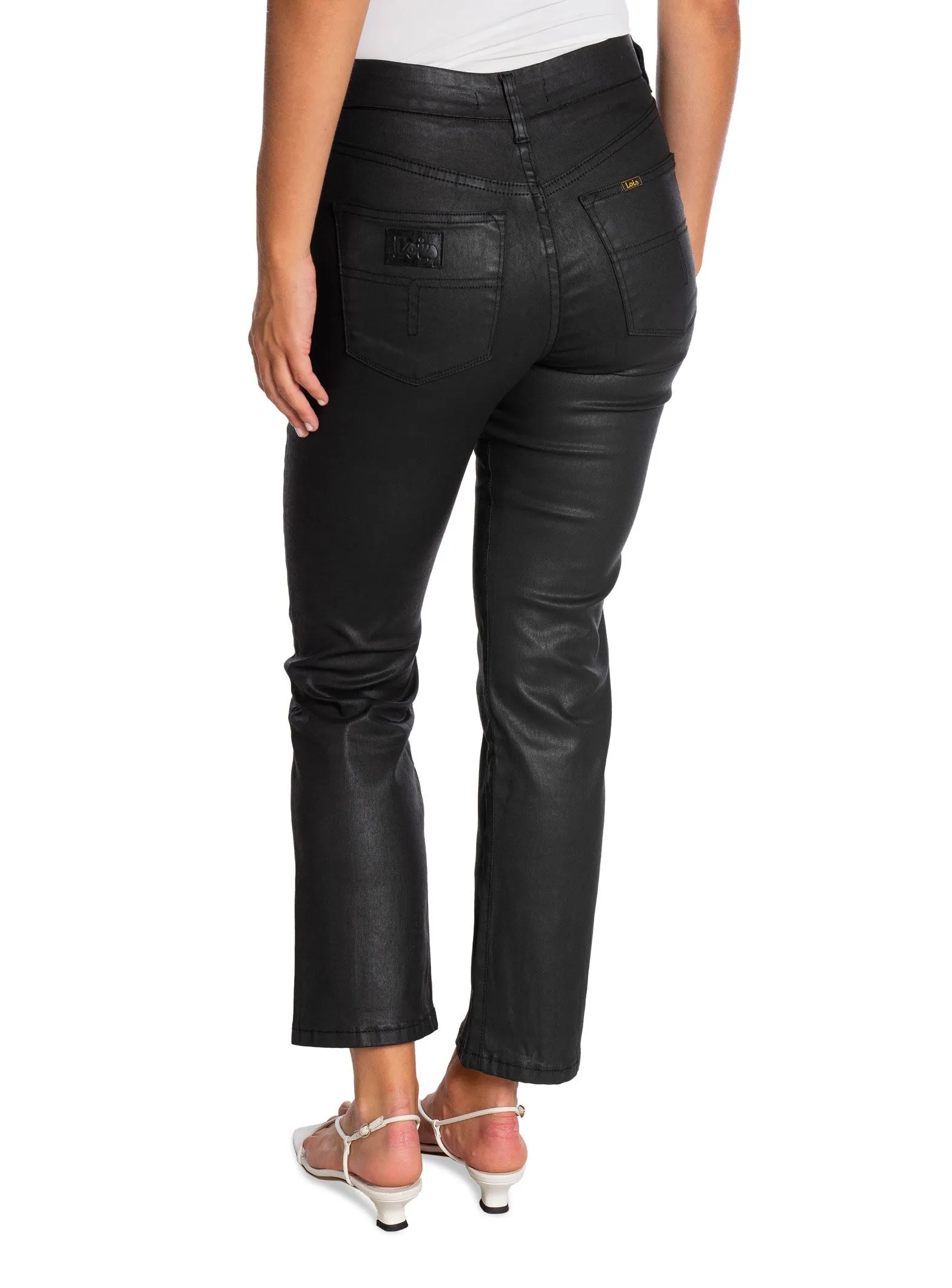 LOIS PANTS MALENA CLEAN BLACK L32