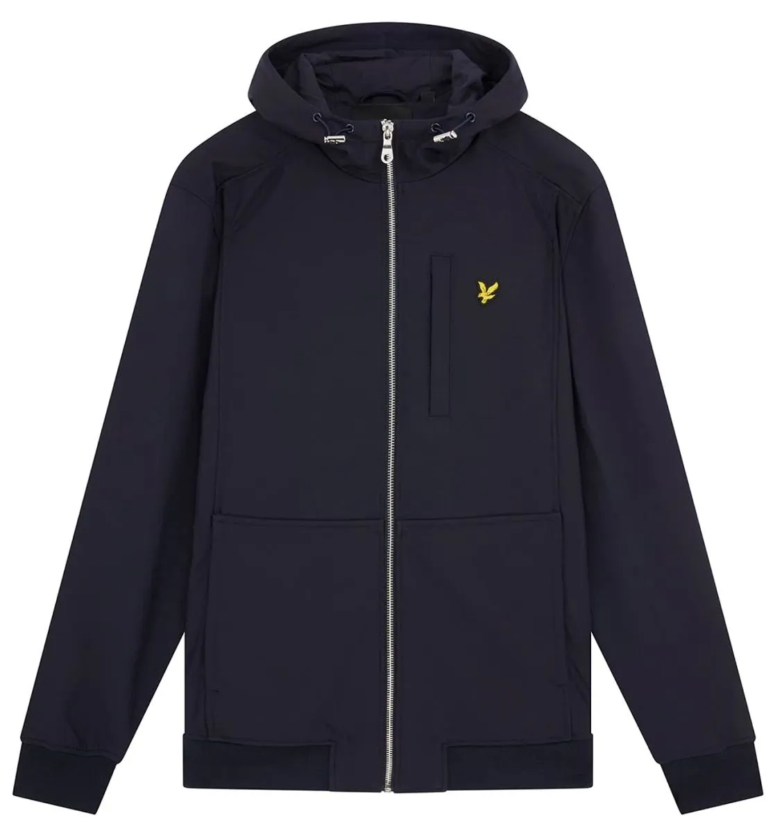 Lyle & Scott Casual Softshell Hooded Jacket Dark Navy