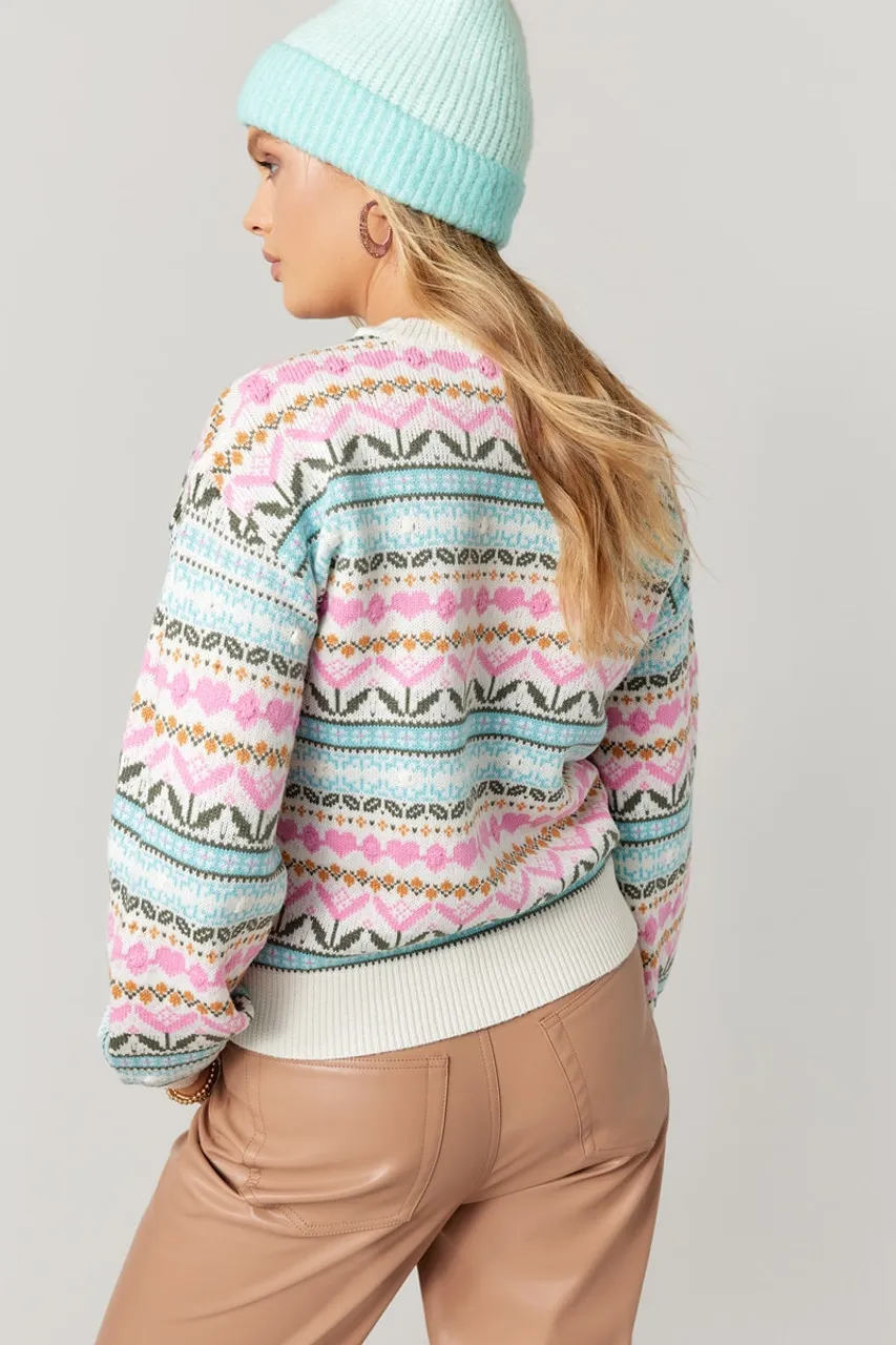 Maddie Fairisle Sweater