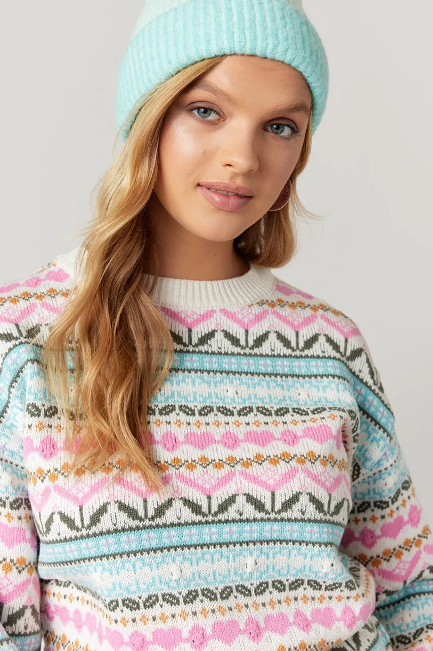 Maddie Fairisle Sweater