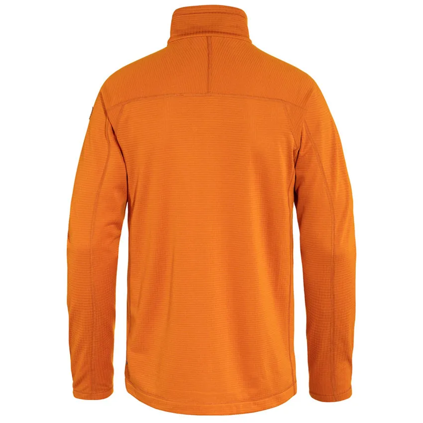 Men's Abisko Lite Fleece Jacket - Sunset Orange