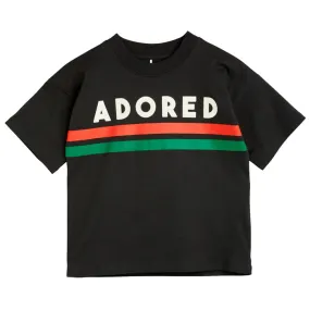 Mini Rodini Child Adored T-shirt Black