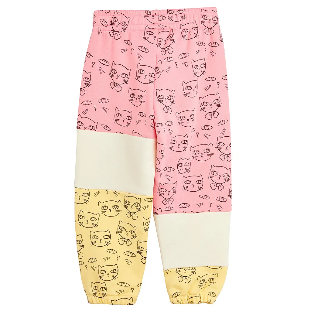 Mini Rodini Child Cathletes Sweatpants Pink