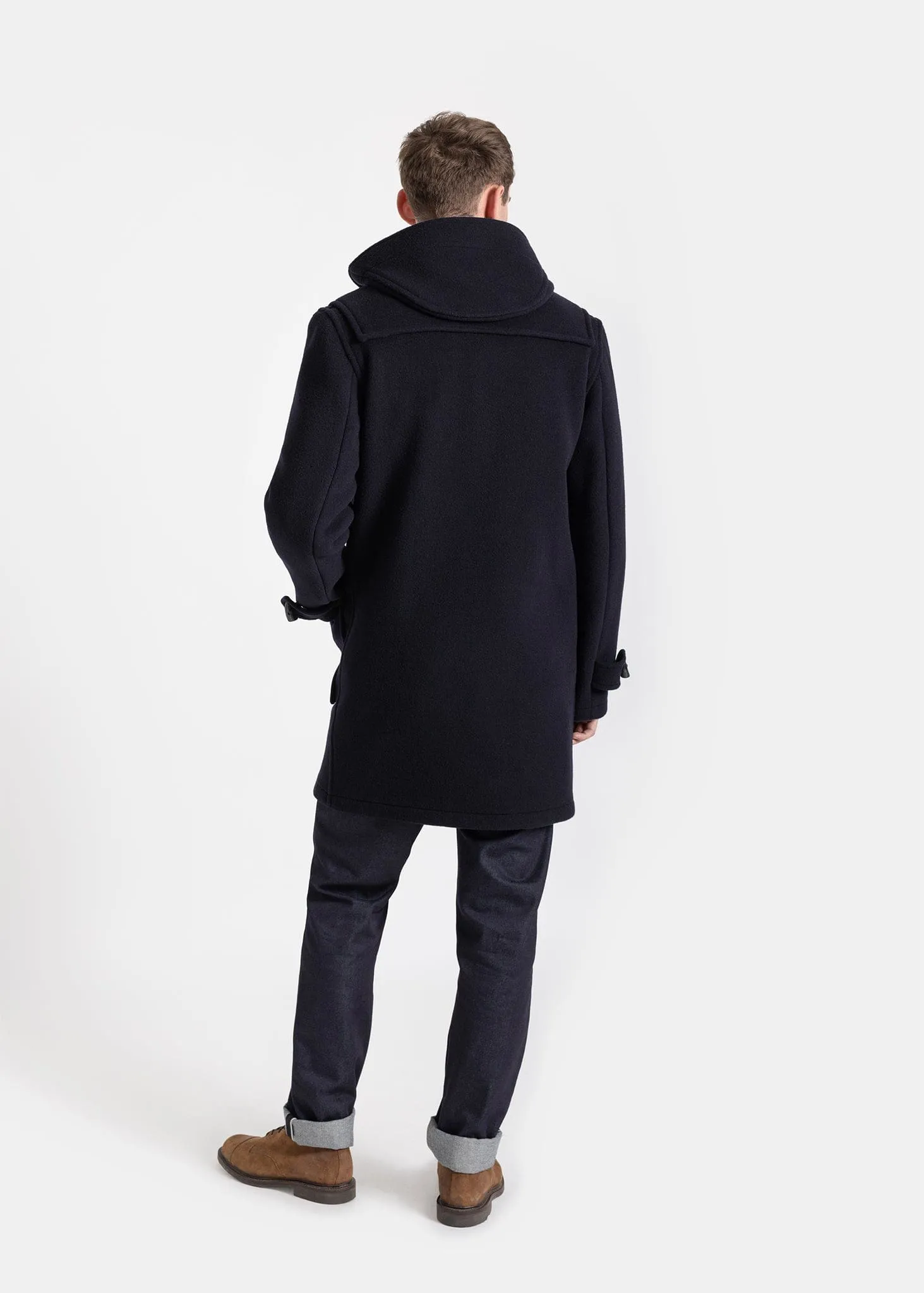 Morris Duffle Coat Navy Dress Gordon