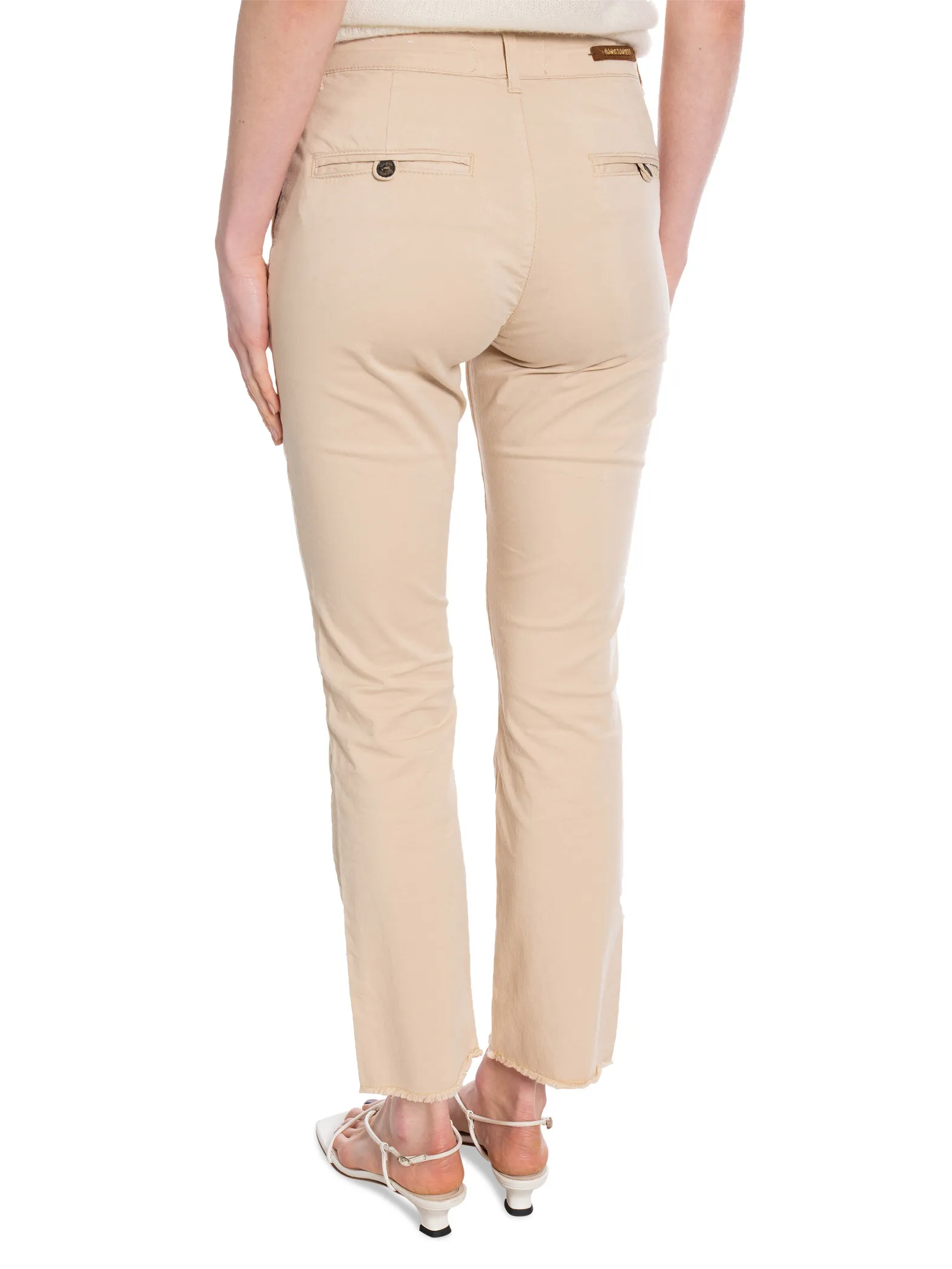 MOS MOSH PANTS CLARISSA CHINO CEMENT