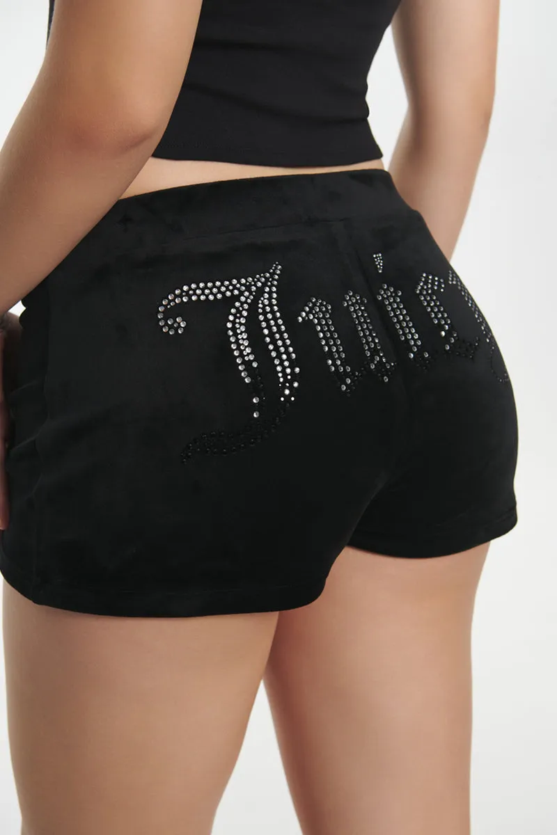 Ombre Big Bling Booty Shorts