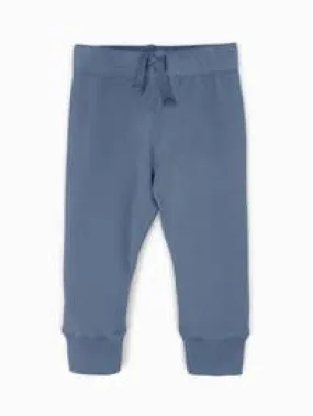 Organic Jogger Pant - Steel Blue