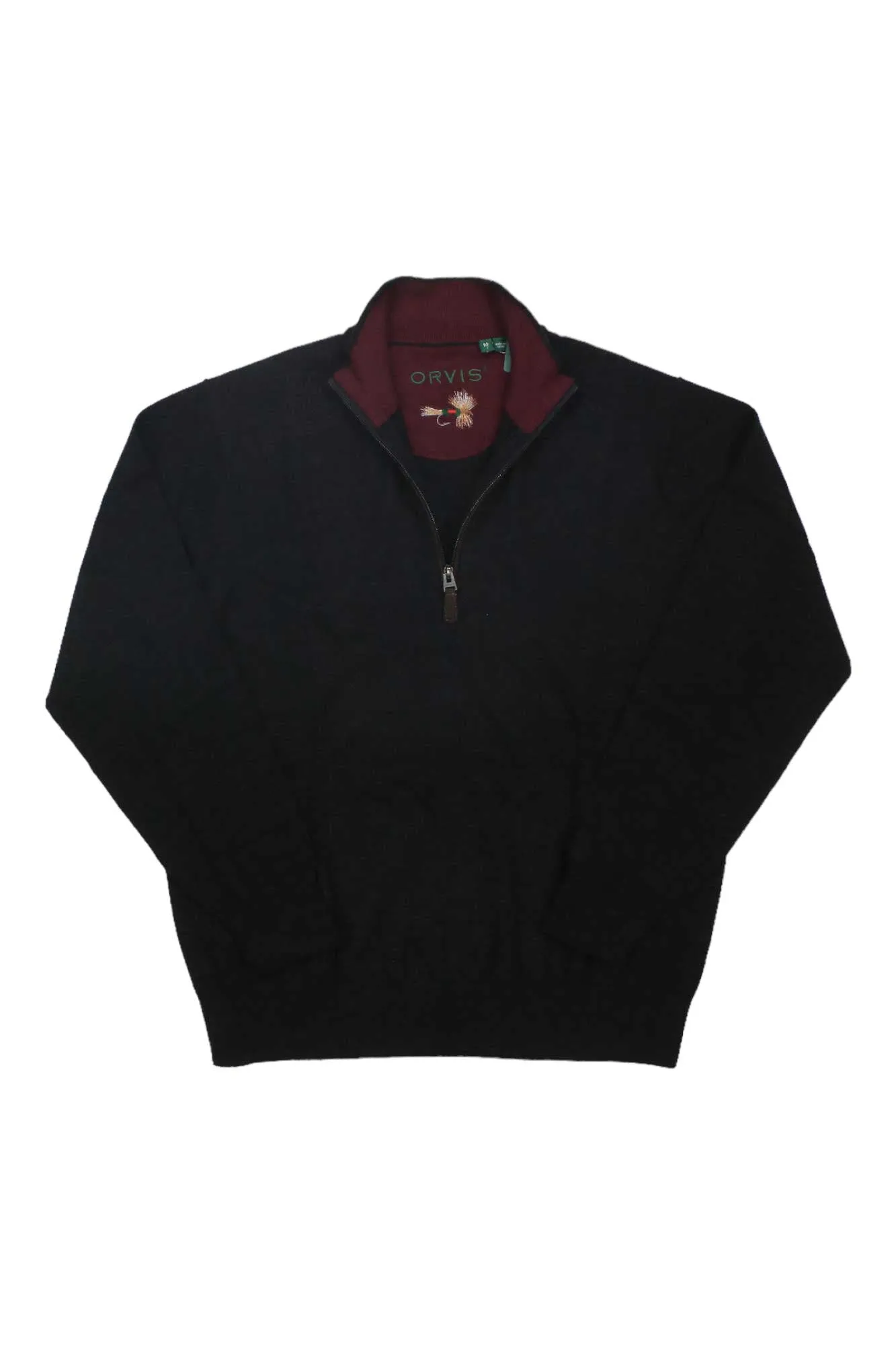 Orvis Men's Merino Wool Quarter-Zip 2.0 Sweater