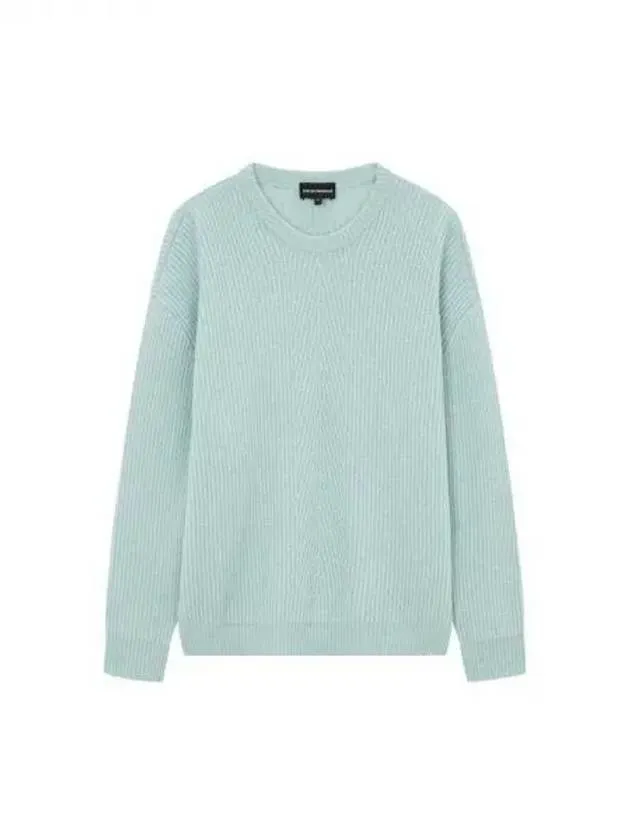 Overseas Station Season Big Chance 8 18 Women s Soft Wool Ribbed Sweater Mint 270426