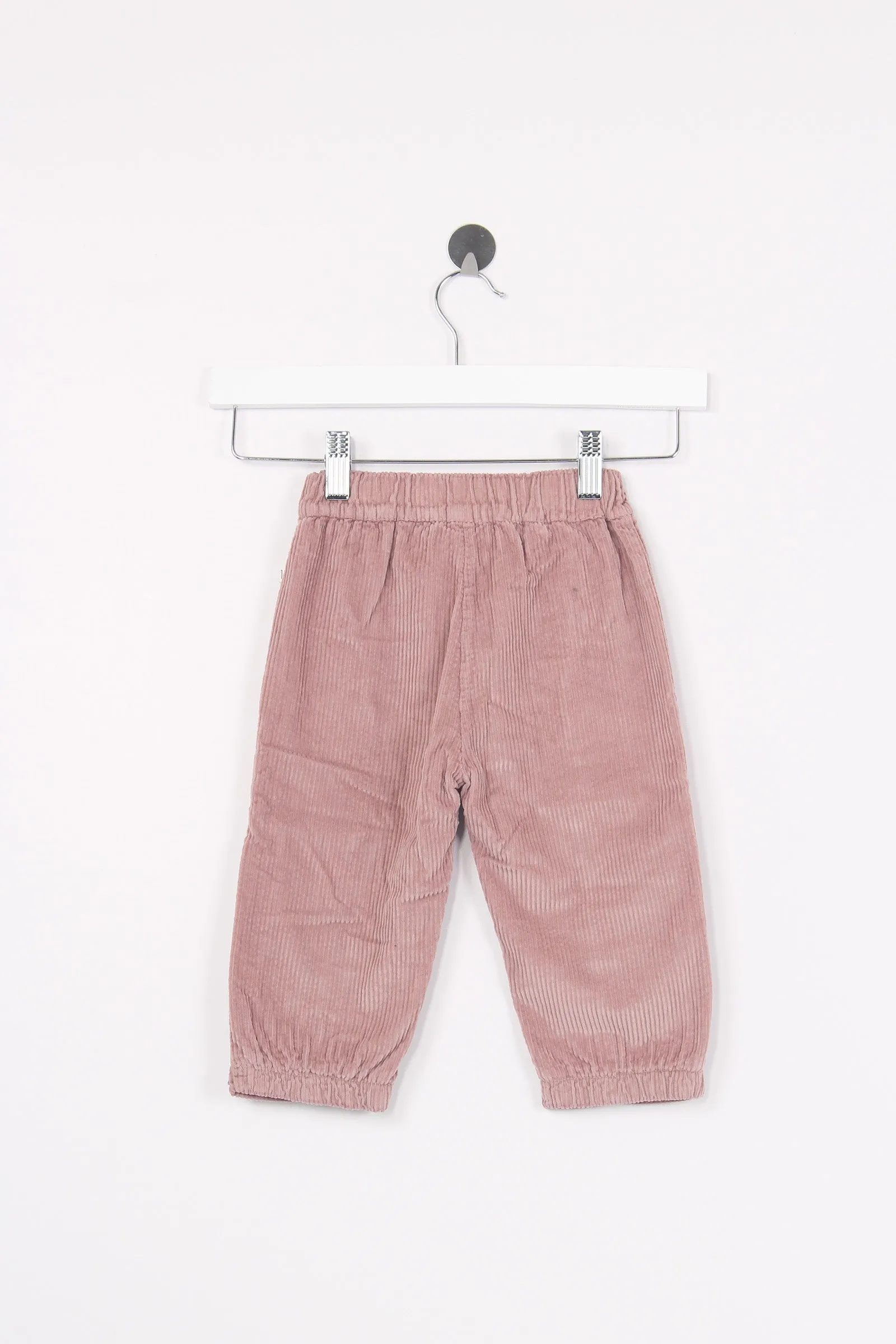 Pantalone Cargo Velluto Mauve