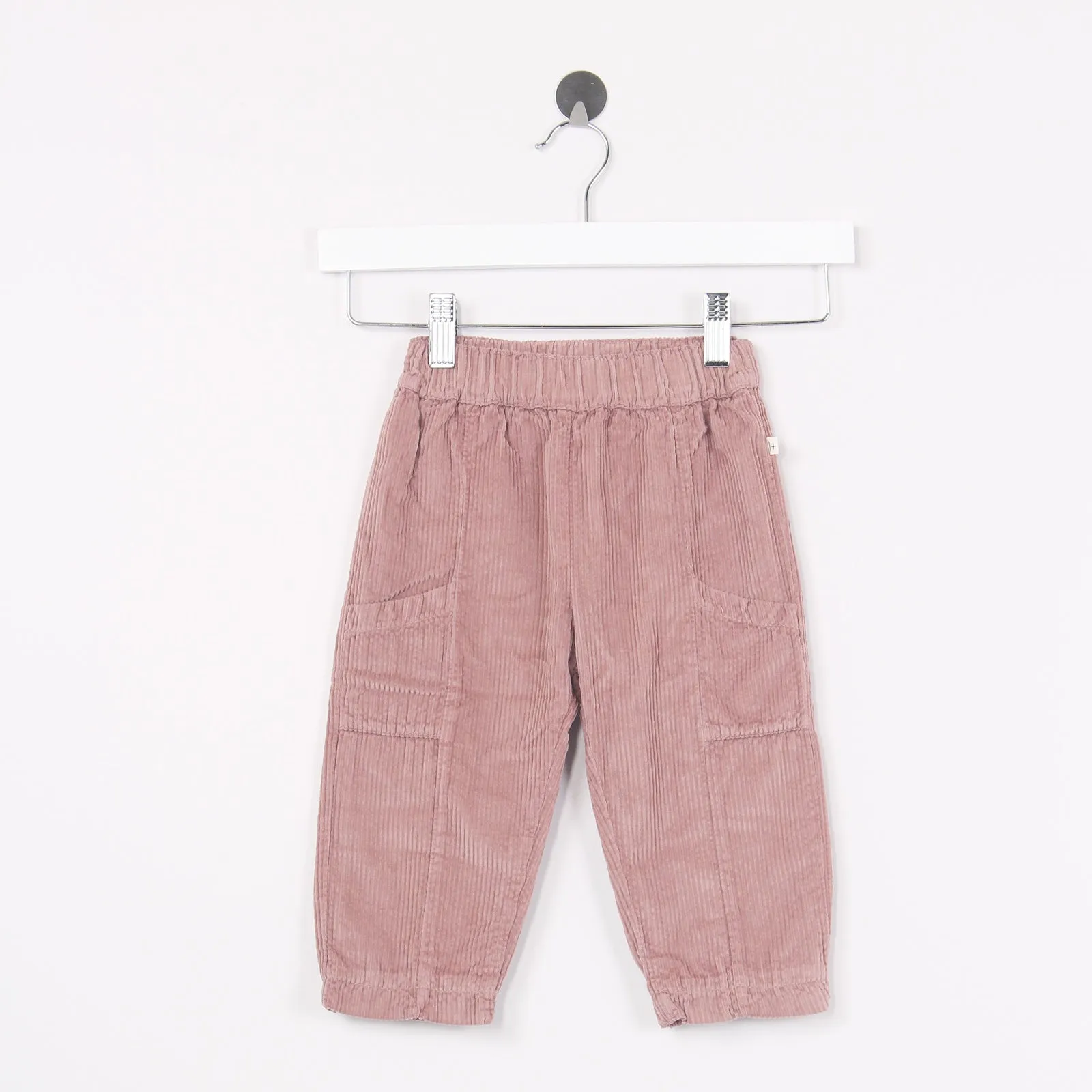 Pantalone Cargo Velluto Mauve