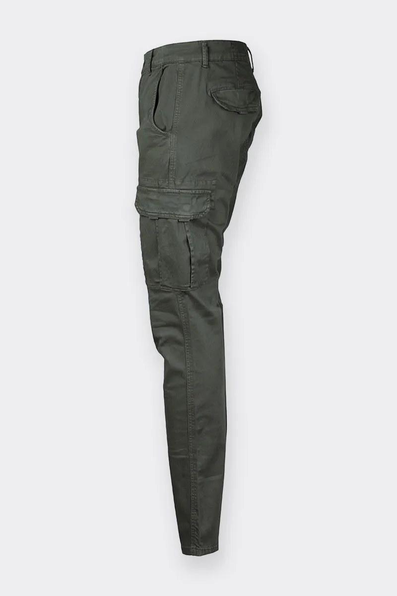 PANTALONE CARGO VERDE