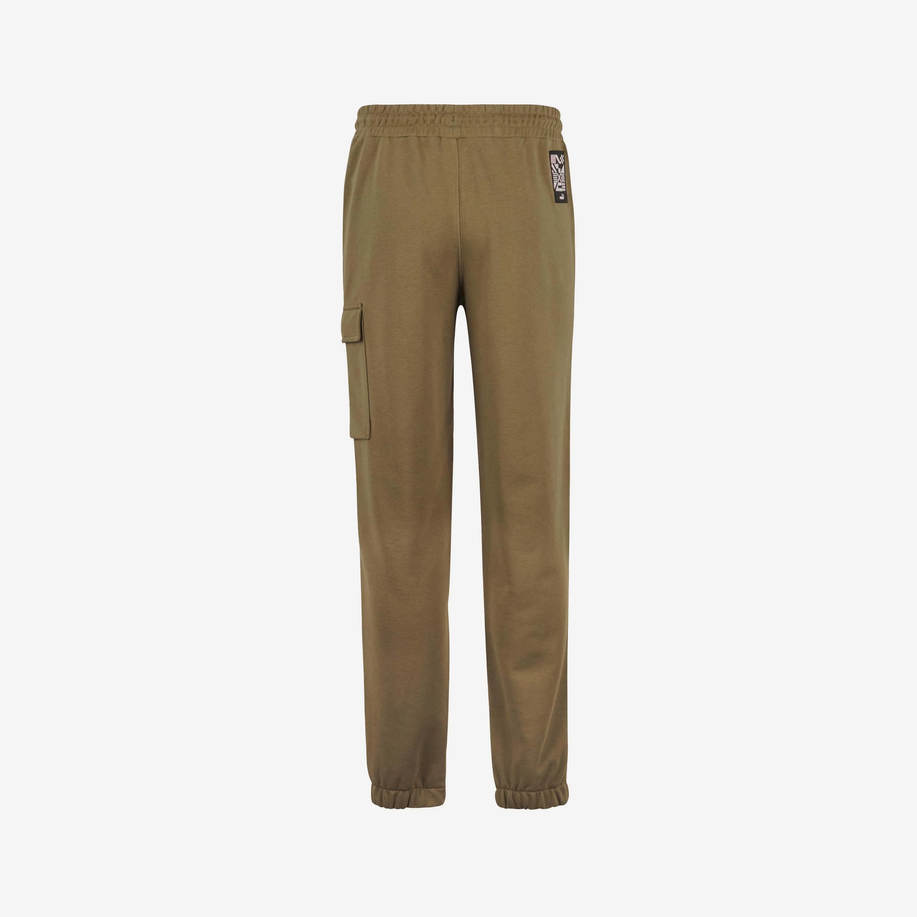 PANTALONI MILAN IN FELPA CON TASCA STILE CARGO