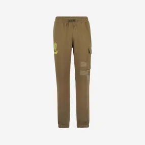 PANTALONI MILAN IN FELPA CON TASCA STILE CARGO