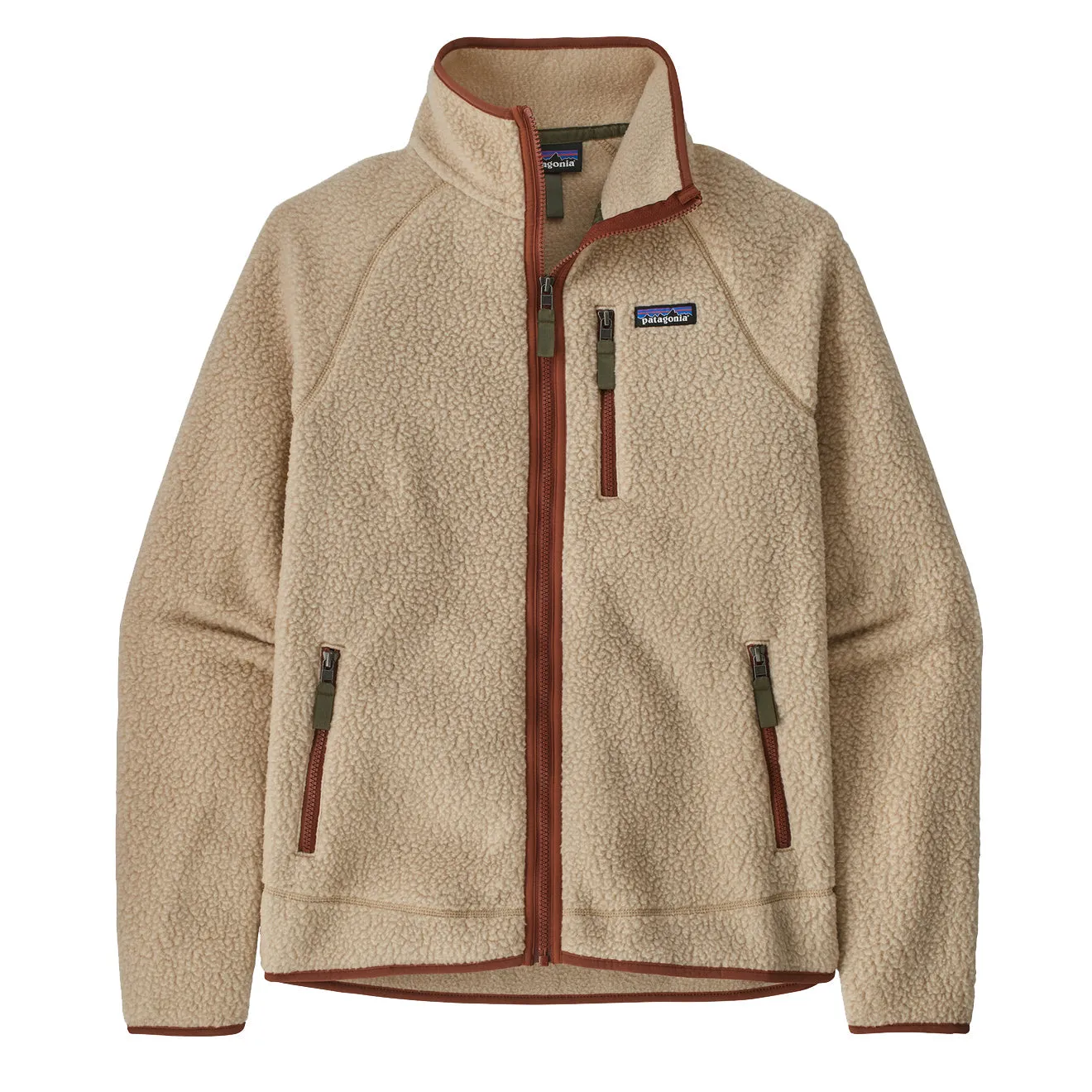 Patagonia Retro Pile Fleece Jacket El Cap Khaki/ Sisu Brown