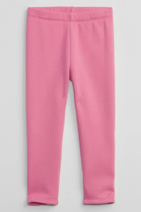 Pink Sherpa Leggings