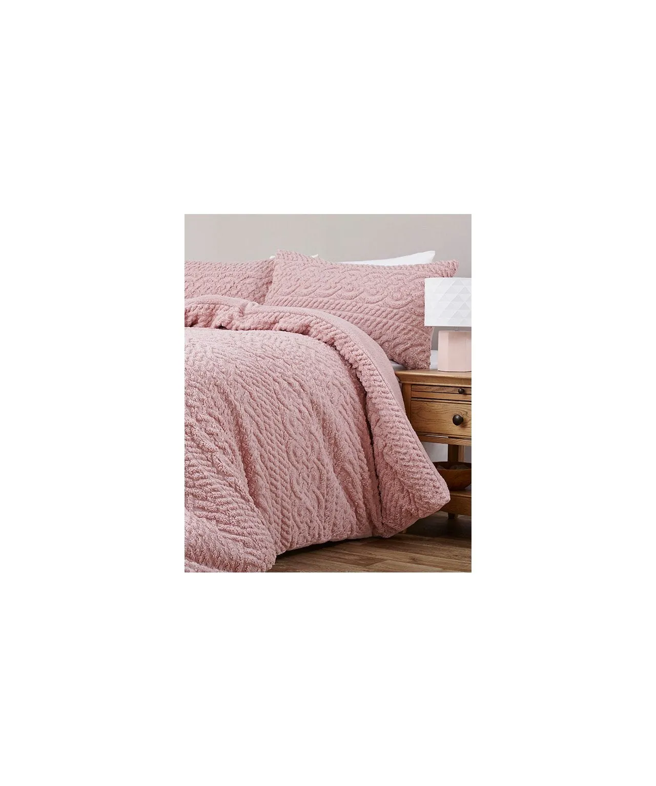 Pinsonic Fleece Duvet Set