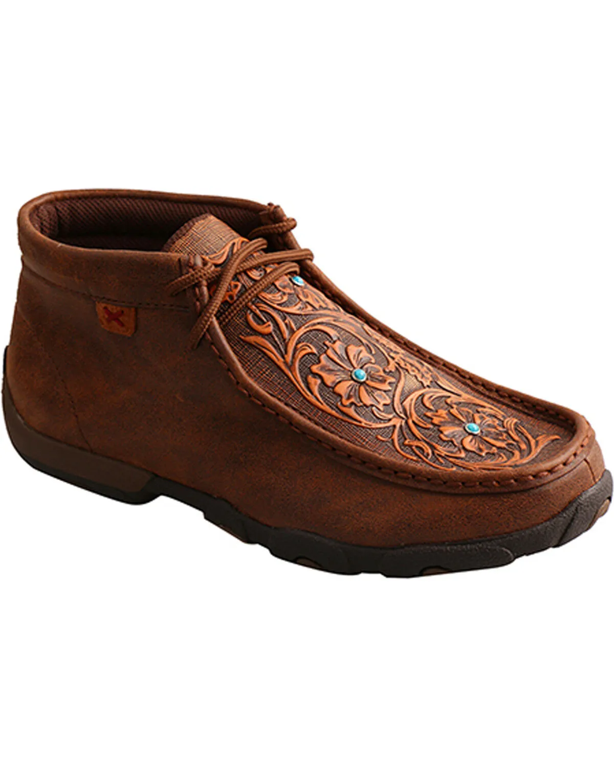 Product Name:  Twisted X Women's Tooled Chukka Driving Mocs