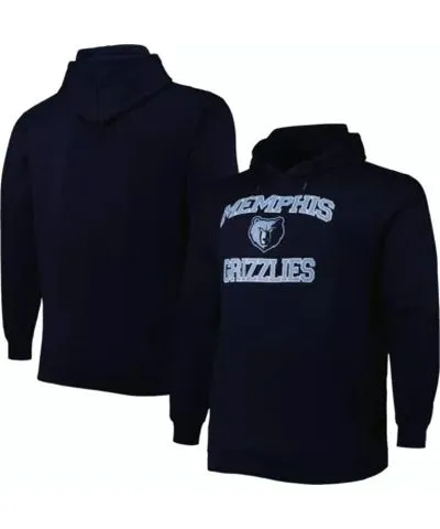 Profile Men's NBA Memphis Grizzlies Big & Tall Heart & Soul Pullover Hoodie