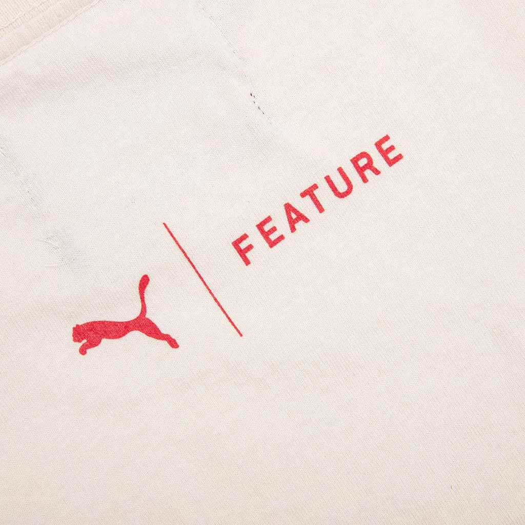 Puma x Feature Racing Tee - Cannoli Cream