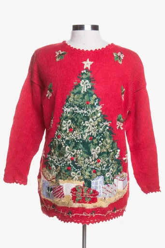 Red Ugly Christmas Pullover 43723