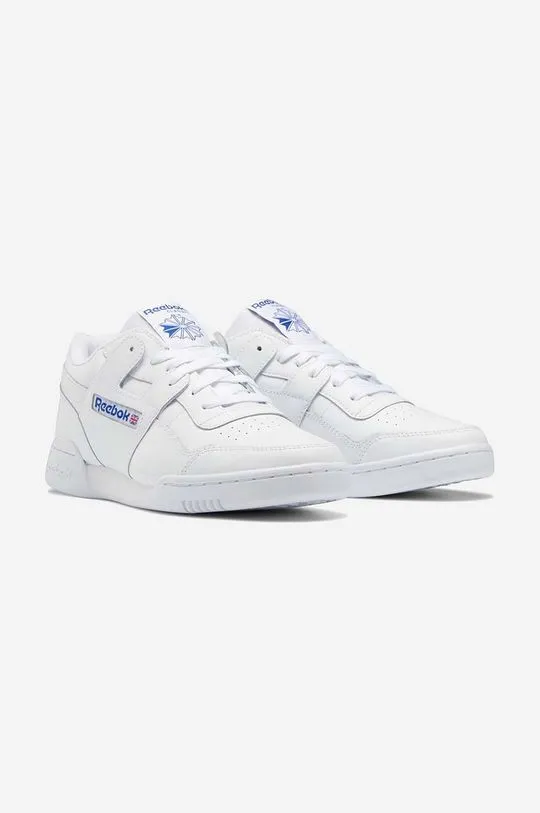 Reebok Classic sneakers Workout Plus white color