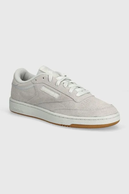 Reebok Classic suede sneakers Club C 85 gray color 100074450