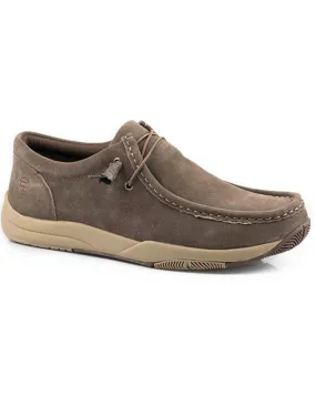 Roper Men's Clearcut Low 2 Eyelet Casual Chukka Shoe - Moc Toe