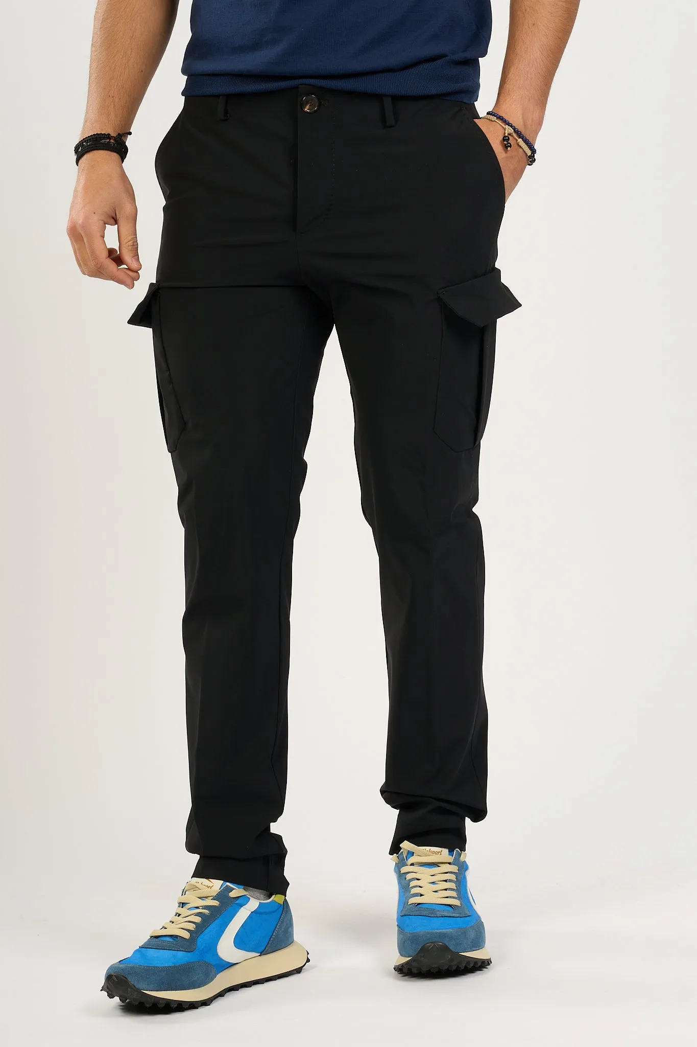 Rrd Pantaloni Revo Cargo Nero Uomo