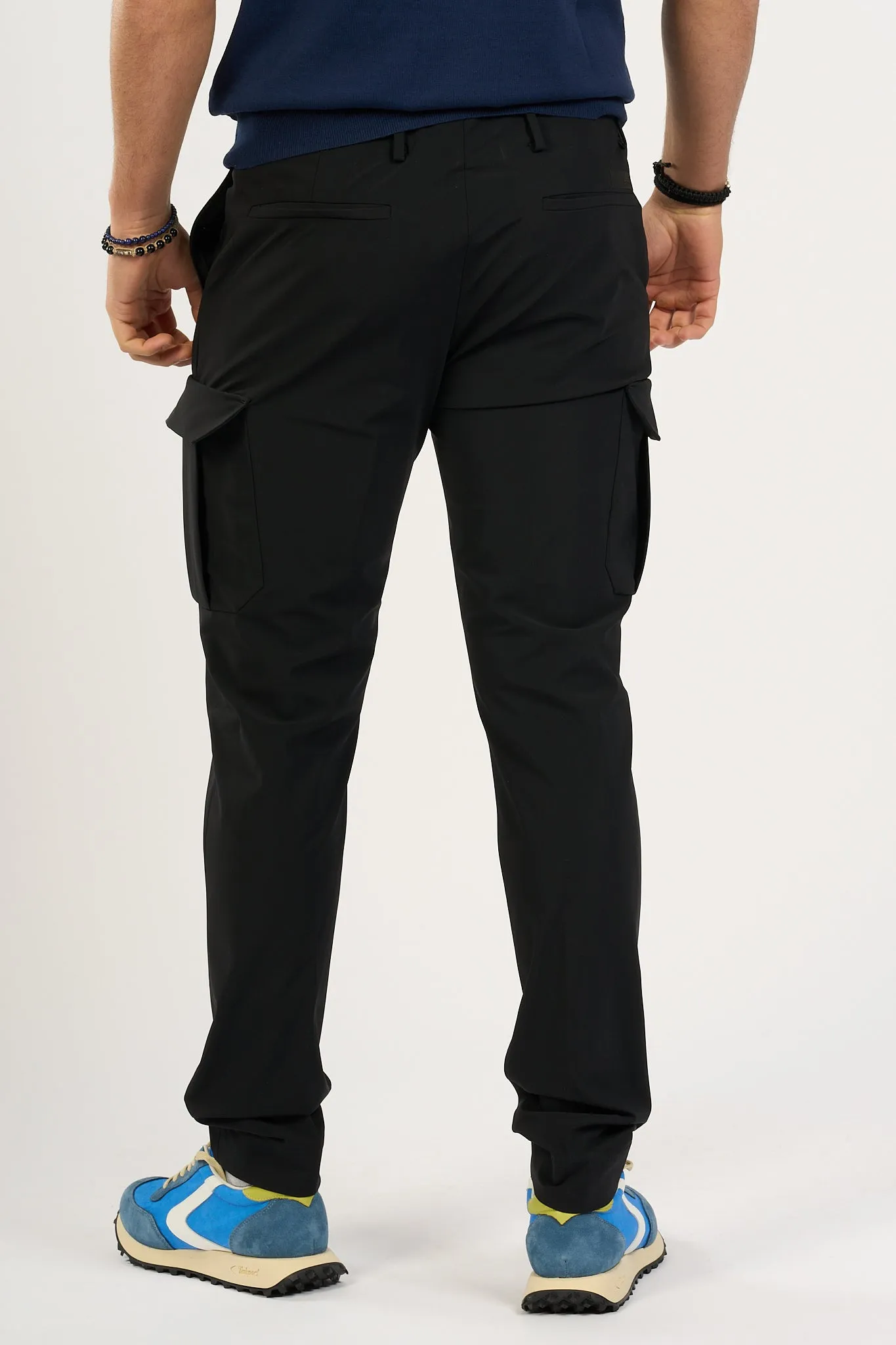 Rrd Pantaloni Revo Cargo Nero Uomo